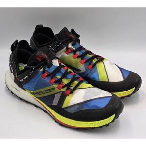 Skechers Go Run Speed Trail Running Shoes Men's 13 Multi Upper Mesh Hyper Burst